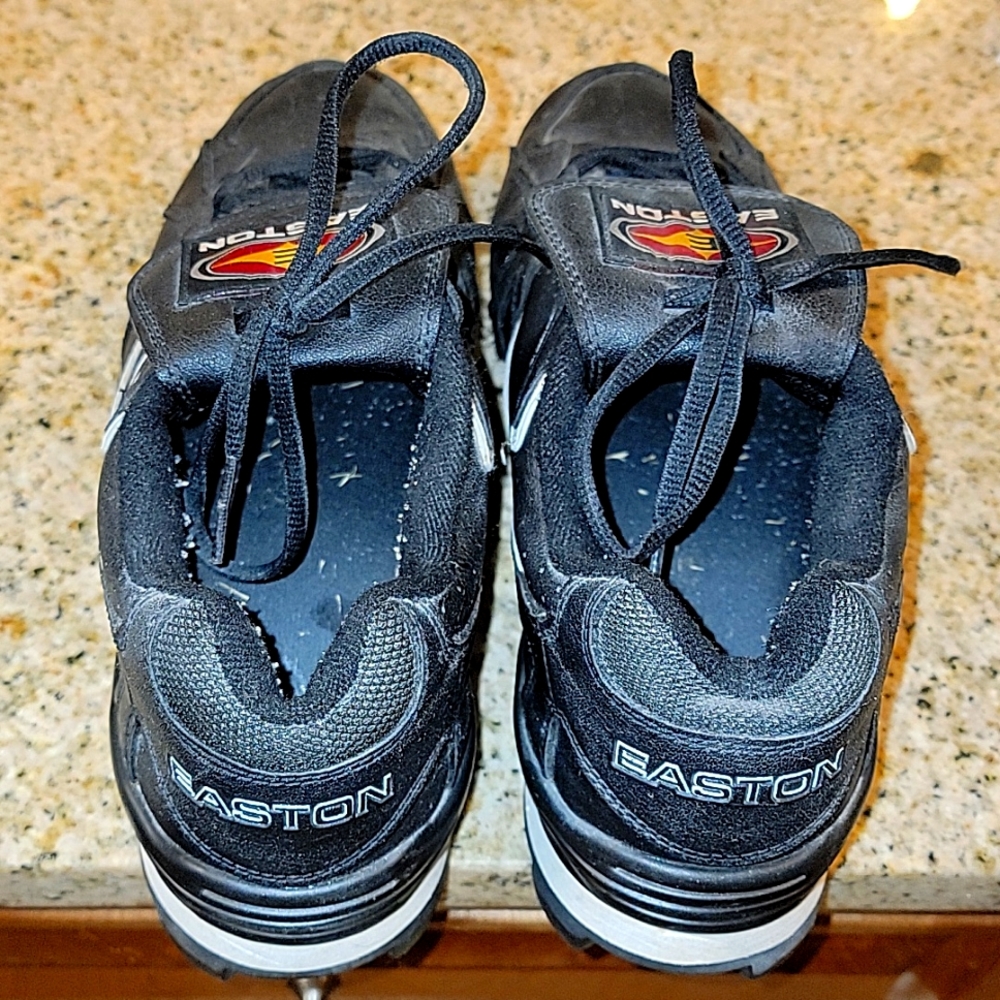 Easton black ATHLETIC shoes. Size 10. Great condition. Lightly worn.